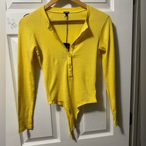 Monrow Henley Body Suit